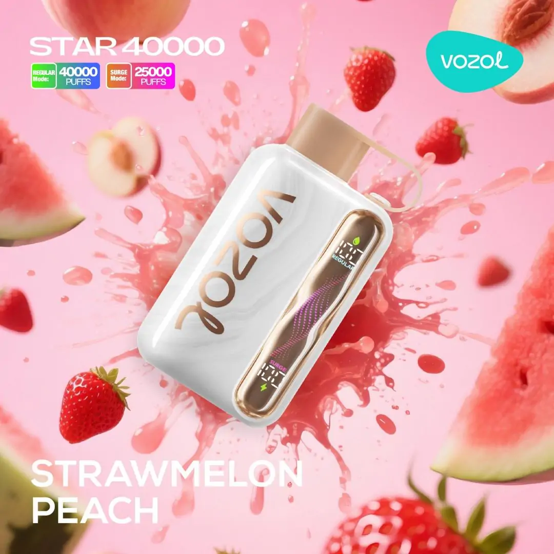 vozol-star-40000-strawmelon-peach Vozol Star 40000 Strawmelon Peach